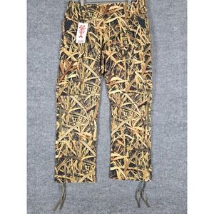 Bassdash Mens Stretch Hunting Pants Camo Water Resistant Breathable Sz 32x30